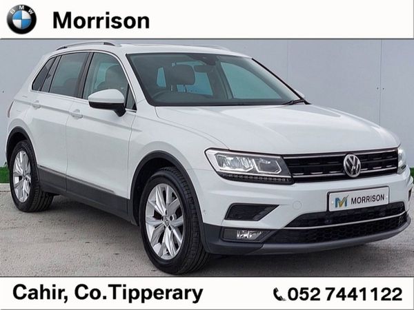 Volkswagen Tiguan SUV, Diesel, 2019, White