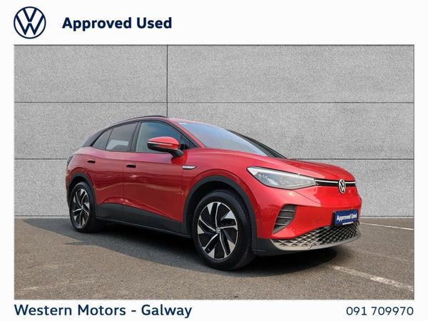 Volkswagen ID.4 SUV, Electric, 2022, Red