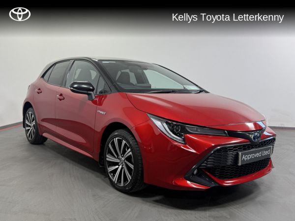 Toyota Corolla Hatchback, Petrol Hybrid, 2021, Red