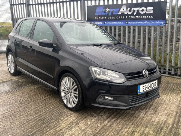 Volkswagen Polo Hatchback, Petrol, 2015, Black