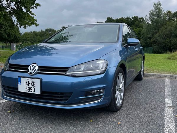 Volkswagen Golf Hatchback, Petrol, 2014, Blue