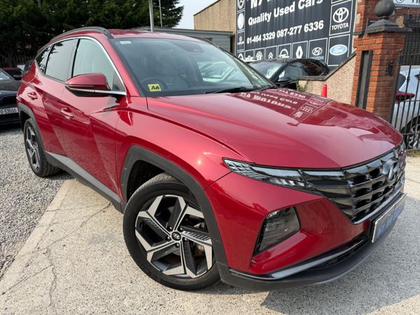 Hyundai Tucson SUV, Petrol Plug-in Hybrid, 2022, Red