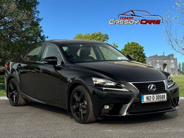Lexus IS Saloon, Hybrid, 2016, Black
