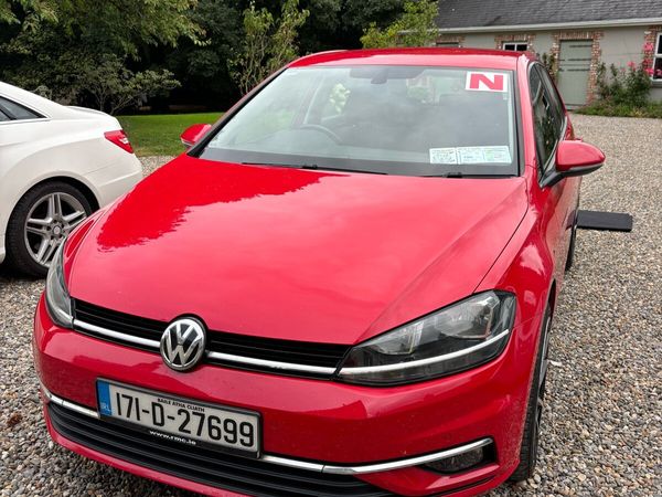Volkswagen Golf Estate, Diesel, 2017, Red