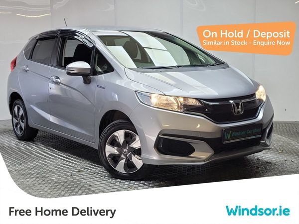 Honda Fit Hatchback, Petrol Hybrid, 2019, Silver
