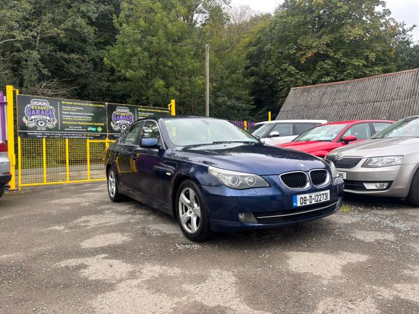 BMW 5-Series Saloon, Diesel, 2008, Blue