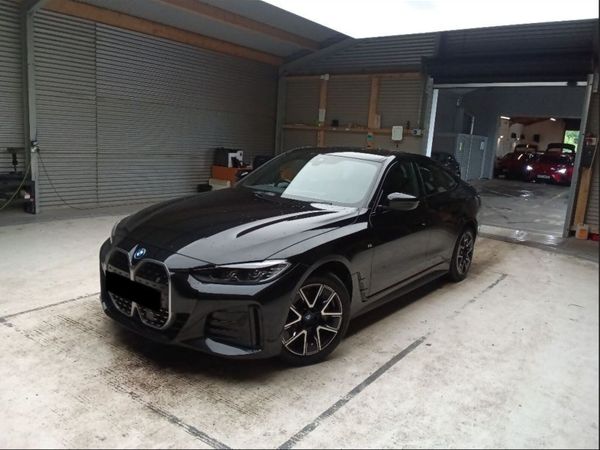BMW i4 Coupe, Electric, 2022, Black