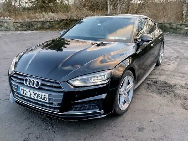 Audi A5 Hatchback, Diesel, 2017, Black