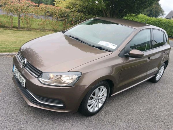 Volkswagen Polo Hatchback, Petrol, 2015, Brown
