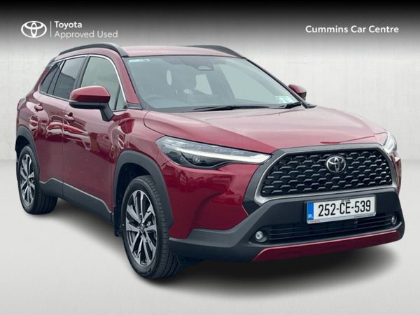 Toyota Corolla Cross Hatchback, Petrol Hybrid, 2025, Red