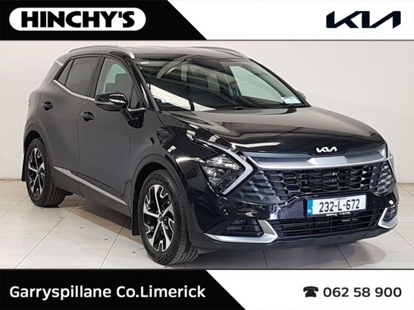 Kia Sportage SUV, Diesel Hybrid, 2023, Black