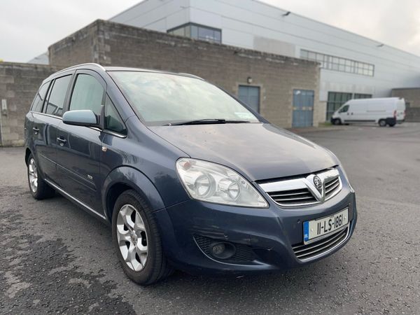 Vauxhall Zafira MPV, Diesel, 2011, Blue