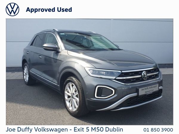 Volkswagen T-Roc SUV, Petrol, 2023, Grey