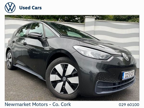 Volkswagen ID.3 Hatchback, Electric, 2022, Grey