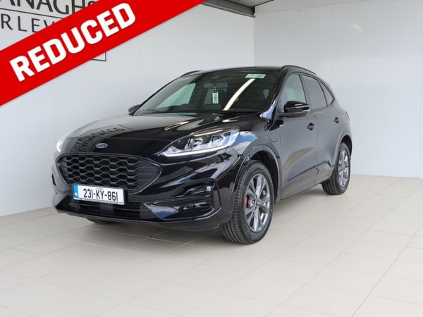 Ford Kuga SUV, Petrol Plug-in Hybrid, 2023, Black