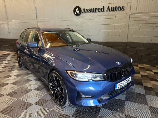 BMW 3-Series Estate, Petrol Hybrid, 2022, Blue