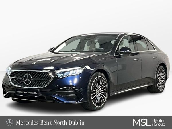 Mercedes-Benz E-Class Saloon, Diesel Plug-in Hybrid, 2025, Blue