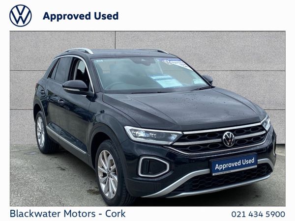 Volkswagen T-Roc SUV, Petrol, 2022, Black
