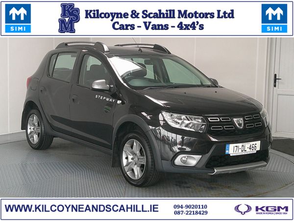 Dacia Sandero Stepway Hatchback, Petrol, 2017, Black