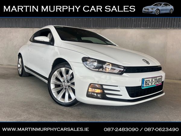 Volkswagen Scirocco Coupe, Diesel, 2016, White