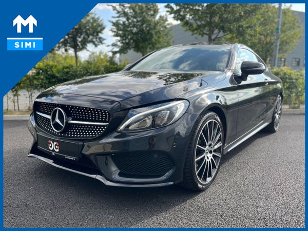 Mercedes-Benz C-Class Coupe, Diesel, 2017, Black