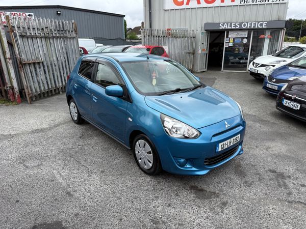 Mitsubishi Mirage Hatchback, Petrol, 2013, Blue
