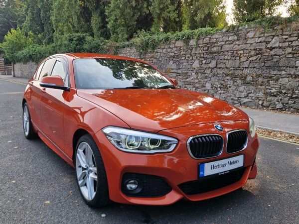 BMW 1-Series Hatchback, Diesel, 2017, Orange
