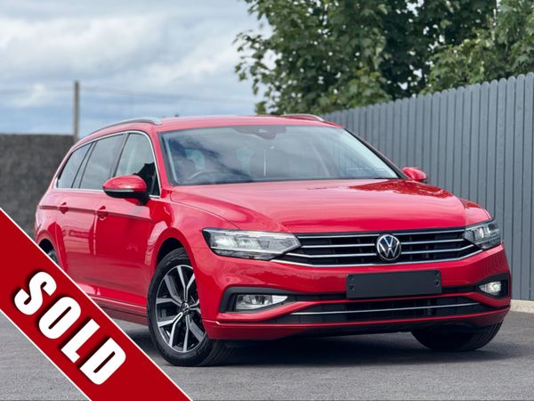 Volkswagen Passat Estate, Diesel, 2022, Red