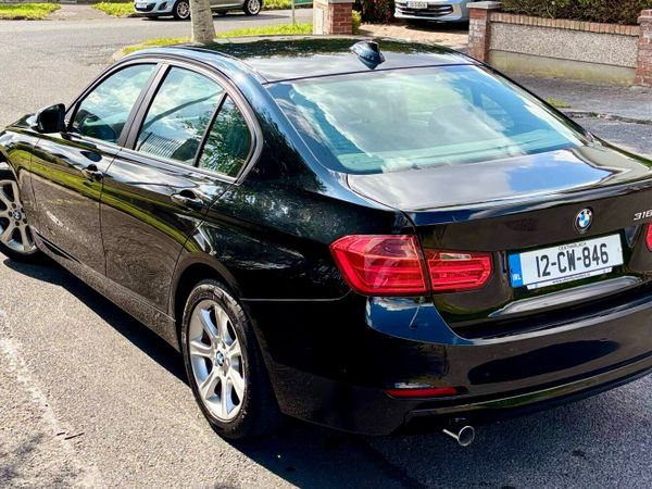 BMW 3-Series Saloon, Diesel, 2012, Black