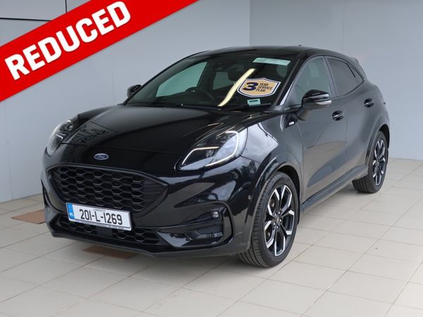 Ford Puma MPV, Petrol Hybrid, 2020, Black