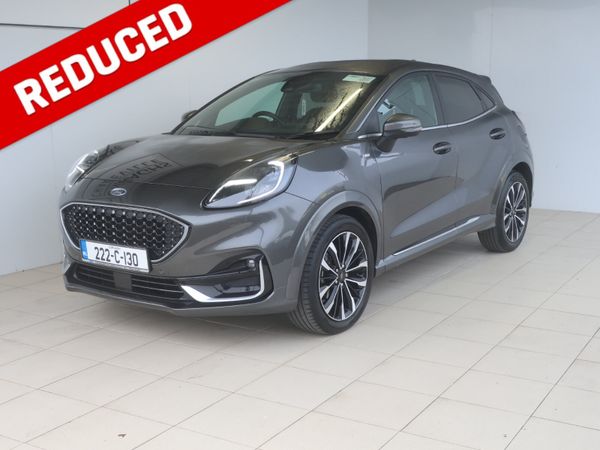 Ford Puma Hatchback, Petrol Hybrid, 2022, Grey
