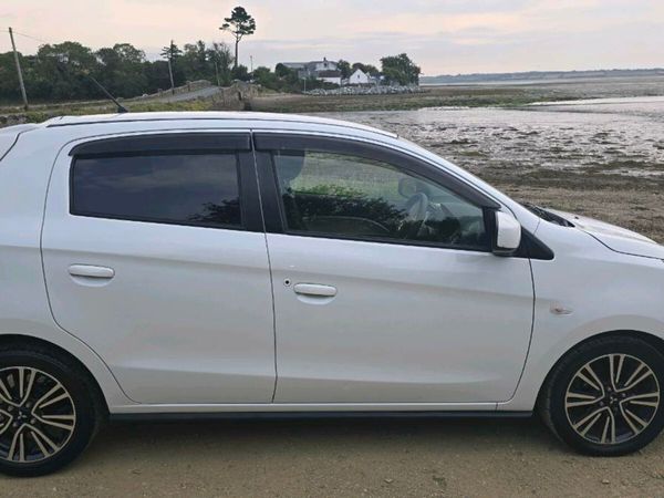 Mitsubishi Mirage Hatchback, Petrol, 2017, White