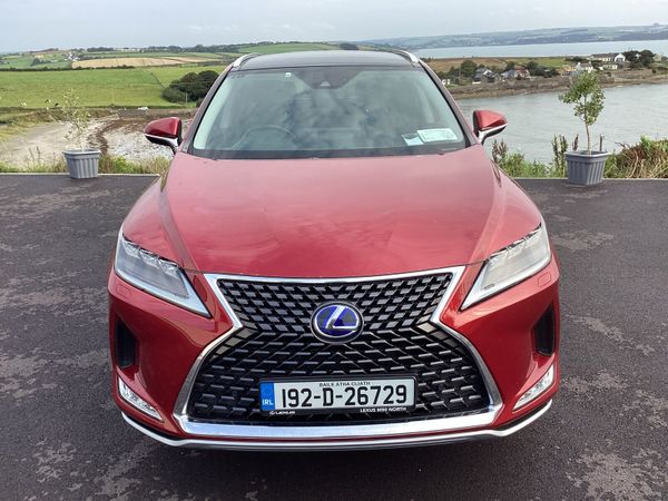 Lexus RX SUV, Petrol Hybrid, 2019, Red