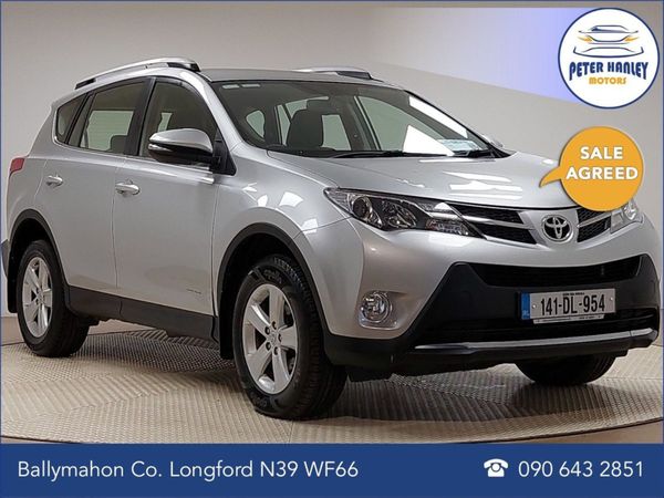 Toyota RAV4 SUV, Diesel, 2014, Silver