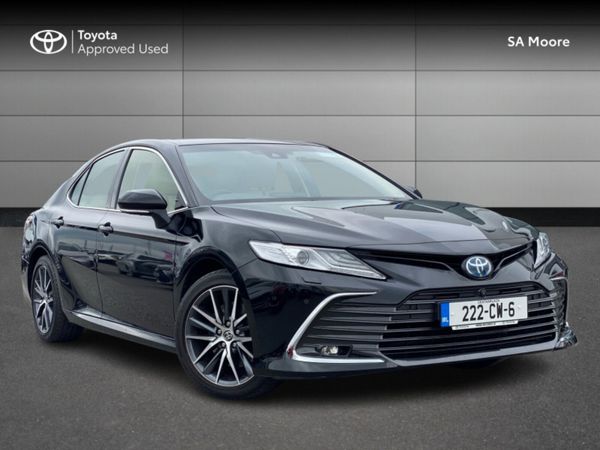 Toyota Camry Saloon, Petrol Hybrid, 2022, Black
