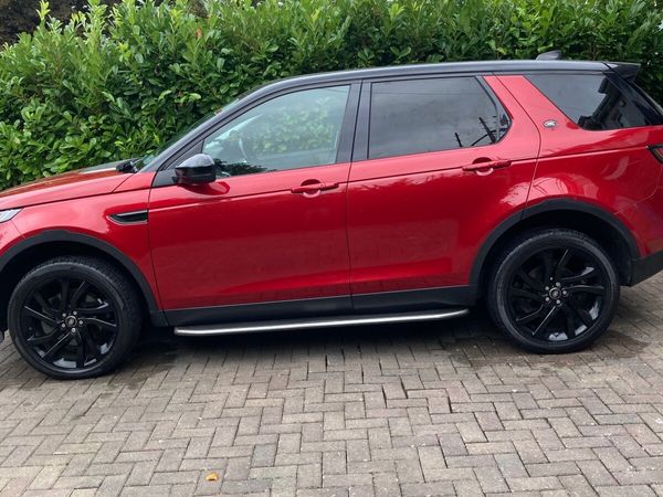 Land Rover Discovery Sport SUV, Diesel, 2018, Red