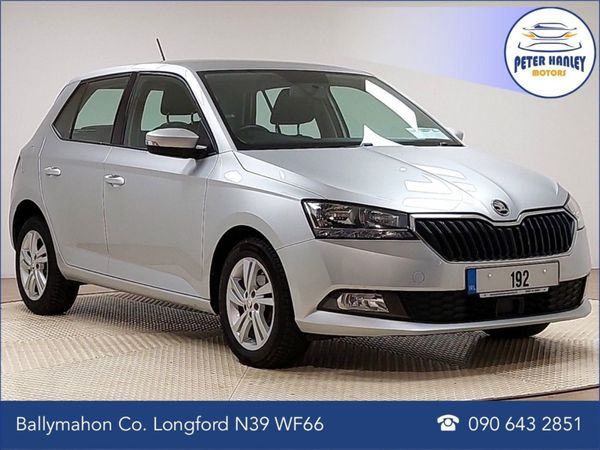 Skoda Fabia Hatchback, Petrol, 2019, Silver