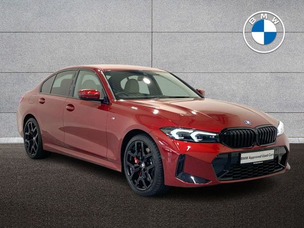BMW 3-Series Saloon, Petrol Plug-in Hybrid, 2025, Red
