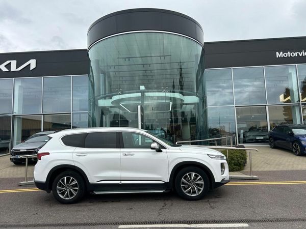 Hyundai Santa Fe Estate, Diesel, 2019, White