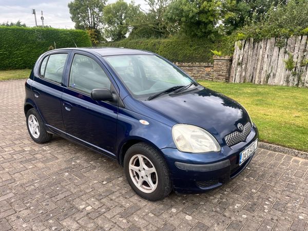 Toyota Yaris Hatchback, Petrol, 2004, Blue