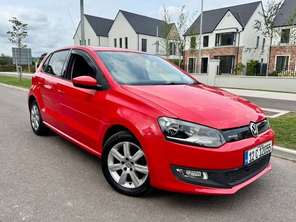 Volkswagen Polo Hatchback, Diesel, 2012, Red