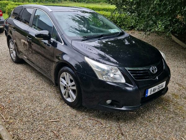 Toyota Avensis Estate, Diesel, 2011, Black