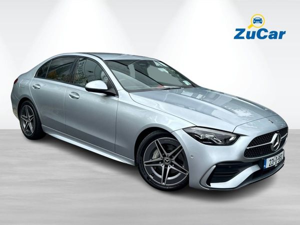 Mercedes-Benz C-Class Saloon, Petrol Hybrid, 2022, Grey