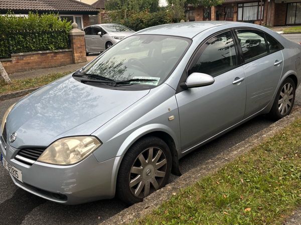 Nissan Primera Saloon, Petrol, 2007, Blue
