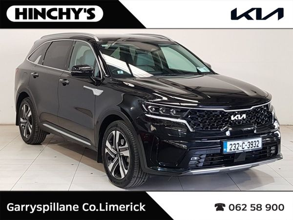 Kia Sorento SUV, Petrol Plug-in Hybrid, 2023, Black