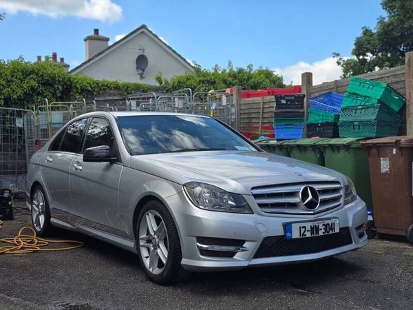 Mercedes-Benz C-Class Saloon, Diesel, 2012, Silver