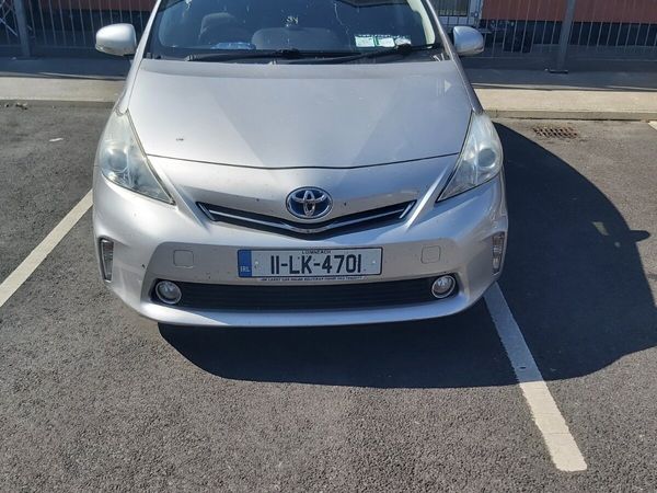 Toyota Prius MPV, Petrol Hybrid, 2011, Silver