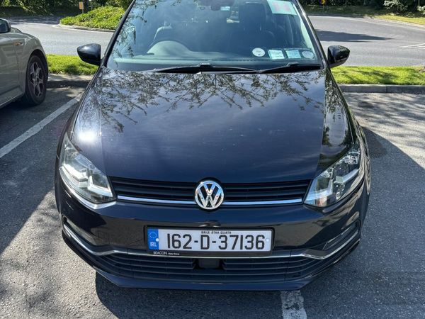 Volkswagen Polo Hatchback, Petrol, 2016, Black