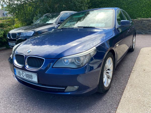 BMW 5-Series Saloon, Diesel, 2010, Blue