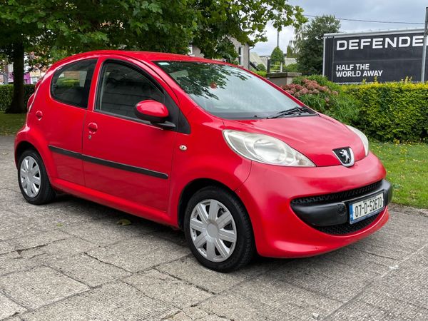 Peugeot 107 Hatchback, Petrol, 2007, Red
